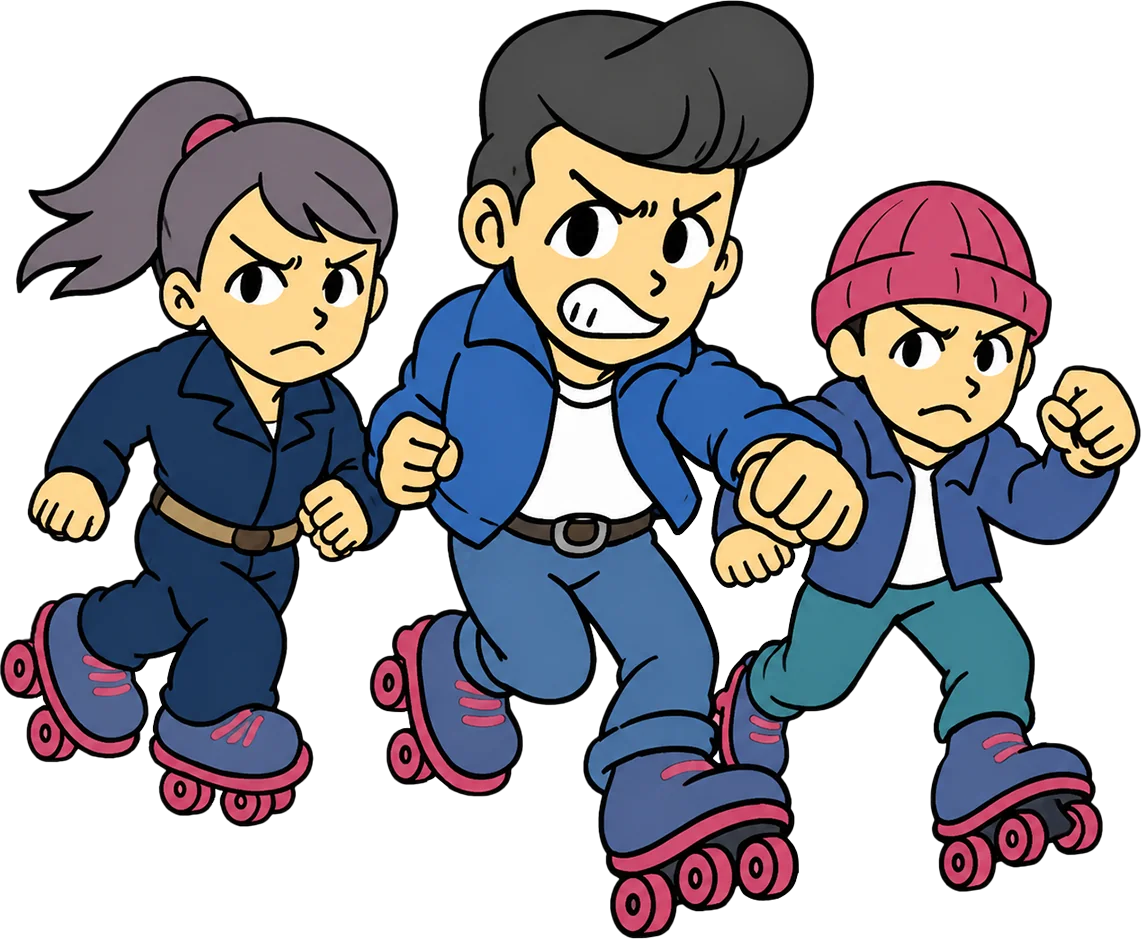 The Skate Gang Trio