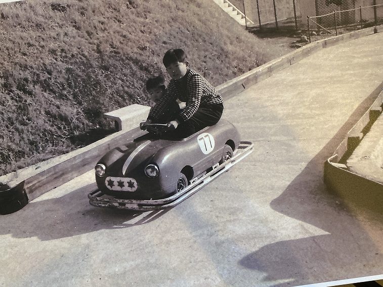 The go-kart track, back in the day