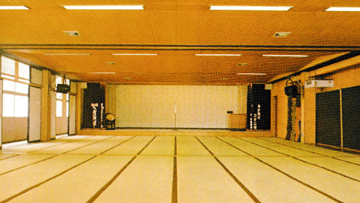 The banquet hall, back in the day